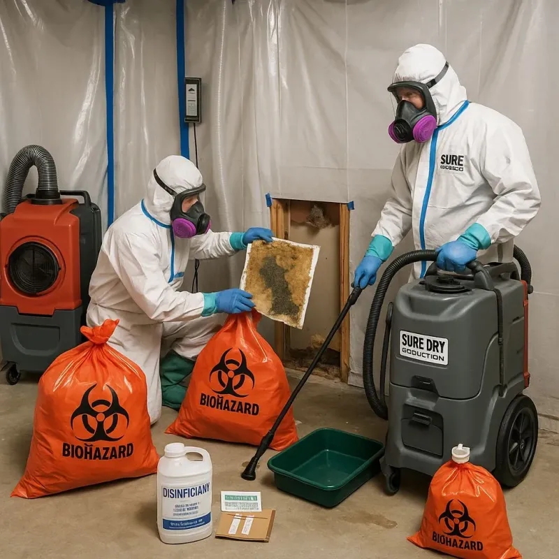 Contaminated Water Handling Protocols process in New Paris, IN