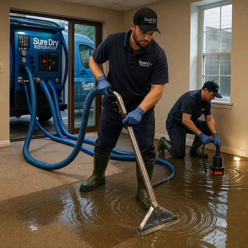Water Extraction and Removal process in New Paris, IN